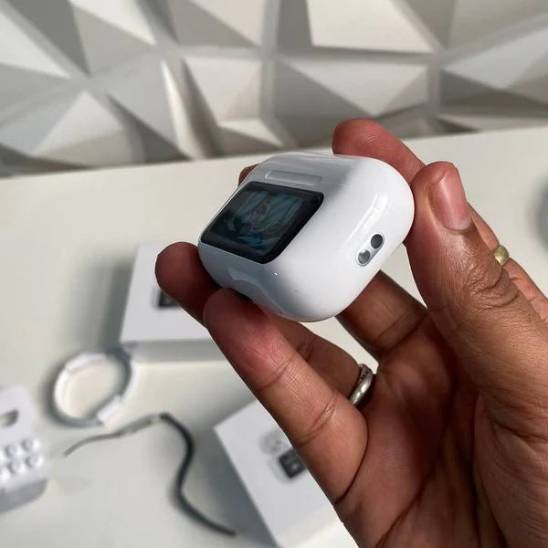 A9 Pro Smart Display ANC/ENC Wireless Earbuds with Touch Screen, Bluetooth 5.4 & HD Sound
