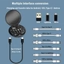 Companion All-in-One USB Travel & Tech Charging Kit | 60W Fast Charging Cable Set with Type-C, Lightning & Micro USB