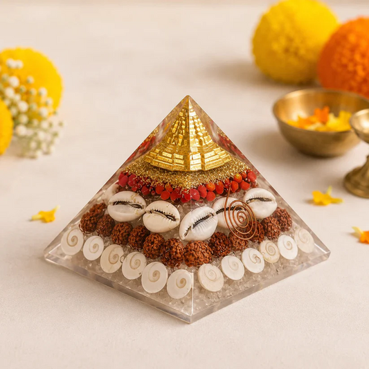 JAPAKSH Lakshmi Yantra Pyramid – Prosperity & Positive Energy