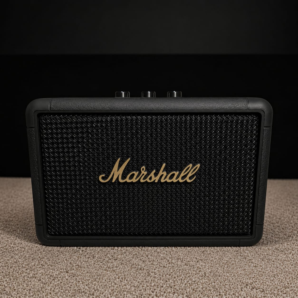 Marshall Portable Bluetooth Speaker – Premium Wireless Speaker with Deep Bass, Bluetooth 5.3 & Long Battery Life (Black)
