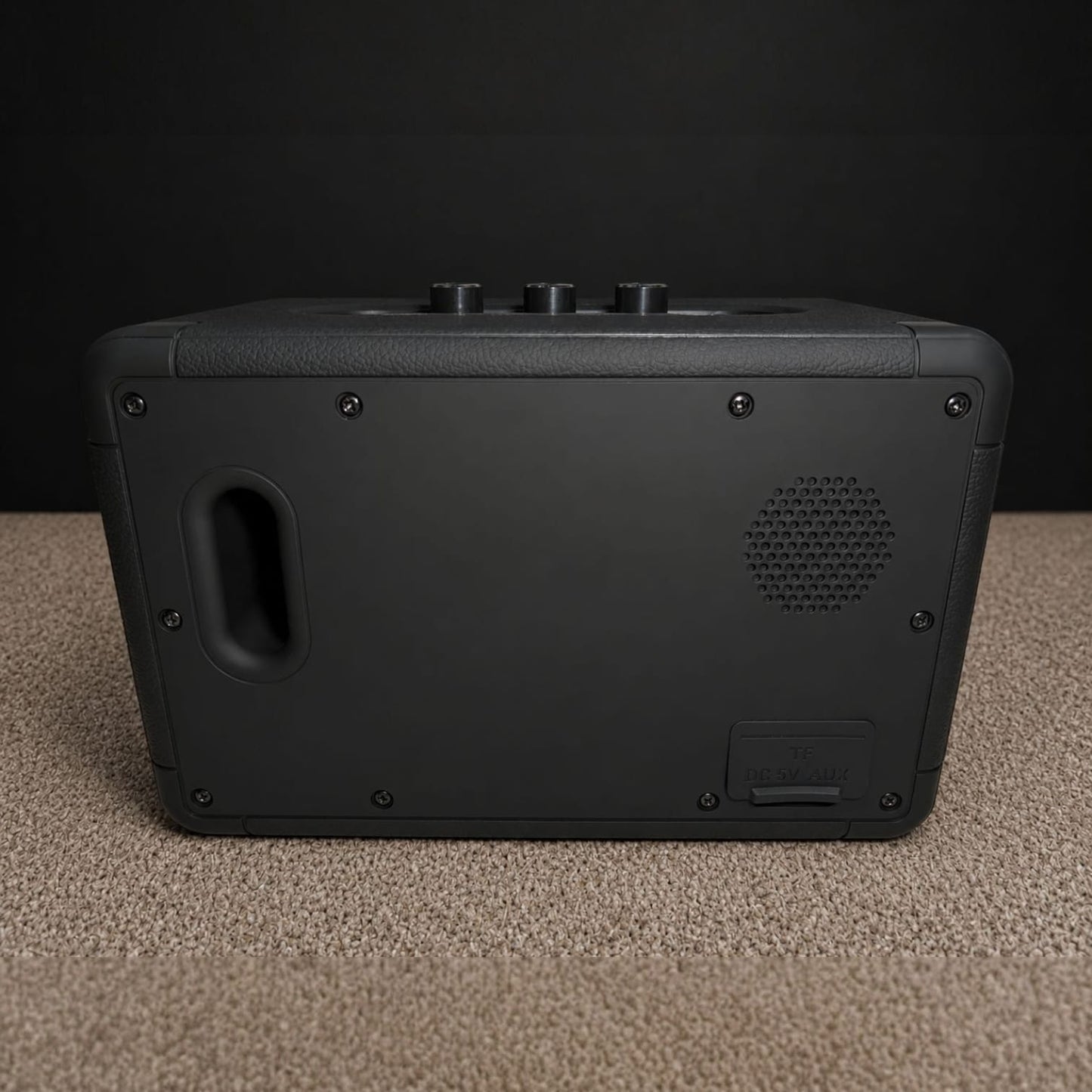 Marshall Portable Bluetooth Speaker – Premium Wireless Speaker with Deep Bass, Bluetooth 5.3 & Long Battery Life (Black)