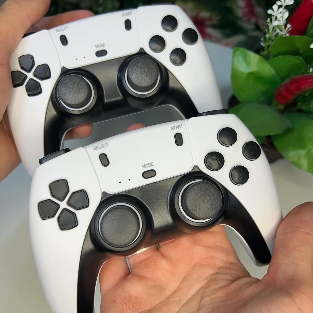 M15 Plus 4K Game Stick Pro | 2.4G Wireless Retro Gaming Console | Dual Wireless Controllers | Plug & Play HDMI TV Gaming Stick